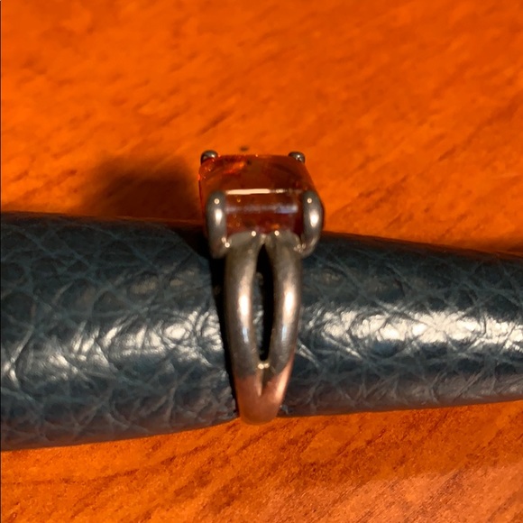 Sterling 925 Silver Amber ring - Picture 2 of 7